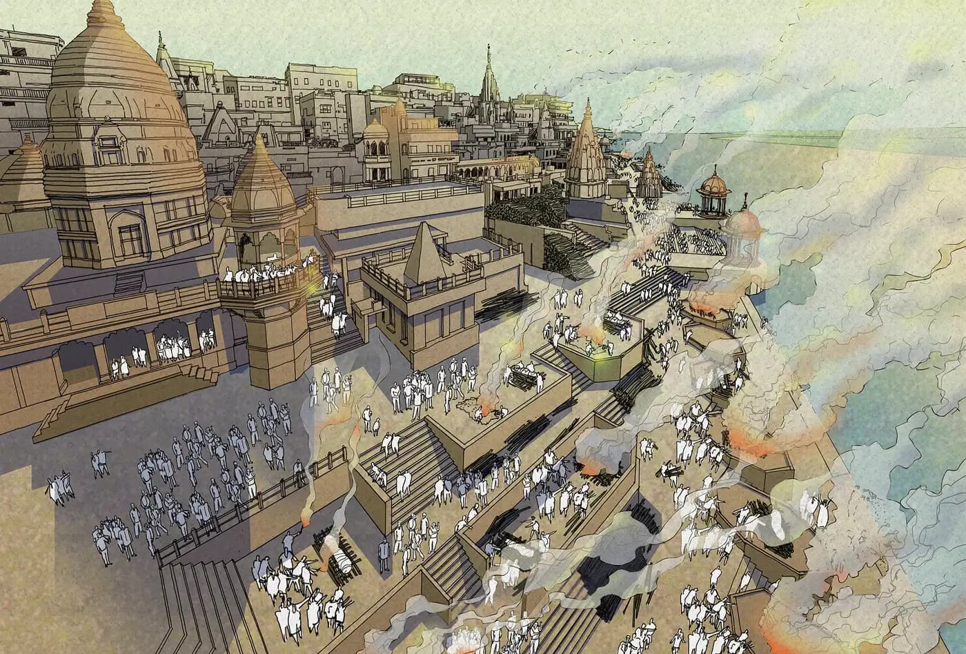 Ghats Riverfront Redevelopment — VARANASI, INDIA